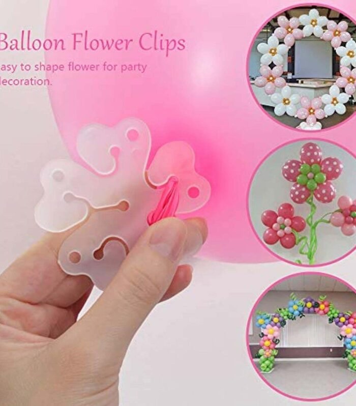 Pack Of 10pcs Balloons Clip