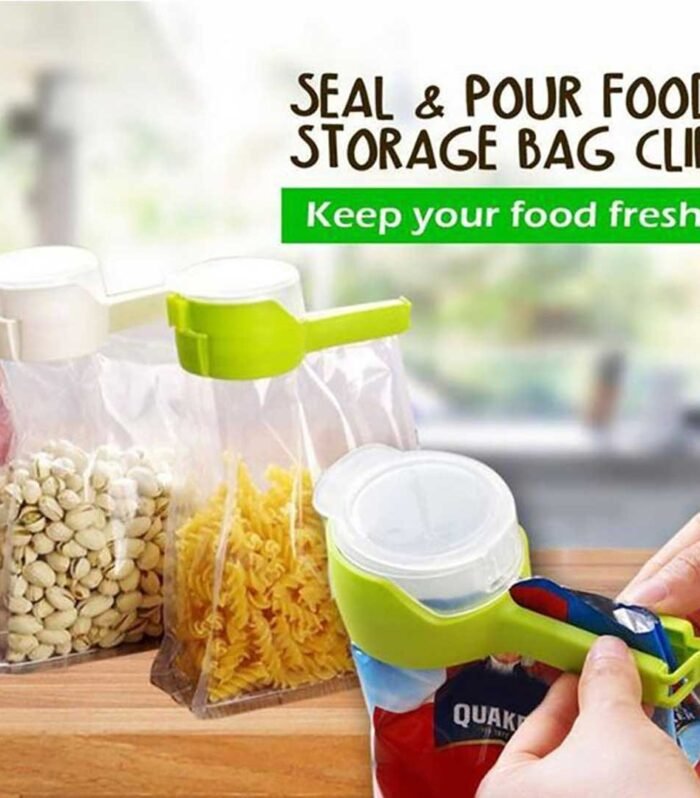 1 Bag Sealing Clamp - Fresh Food( random color)